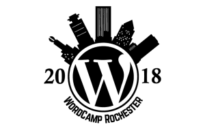 wordcamp Roc 2018 Logo