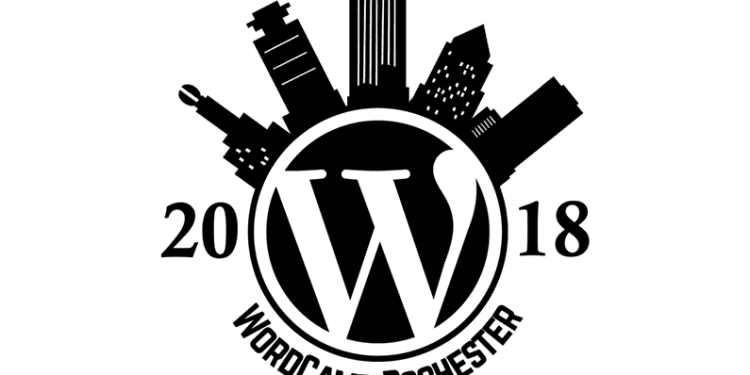 wordcamp Roc 2018 Logo