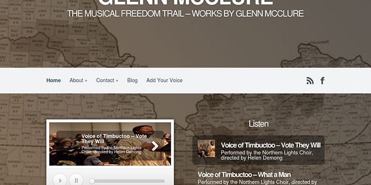website screenshot - emancipationagain.com