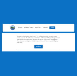 Genesee Valley Rotary camp homepage