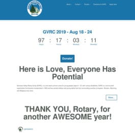 website screenshot - gvrc.org