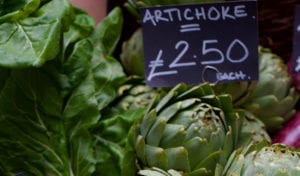 photo of artichokes - unsplash Judy Lamont