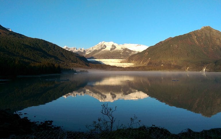 Mendonhall glacier photo