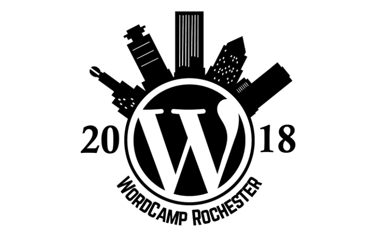 wordcamp Roc 2018 Logo