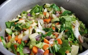 Chicken and Vegetable soup