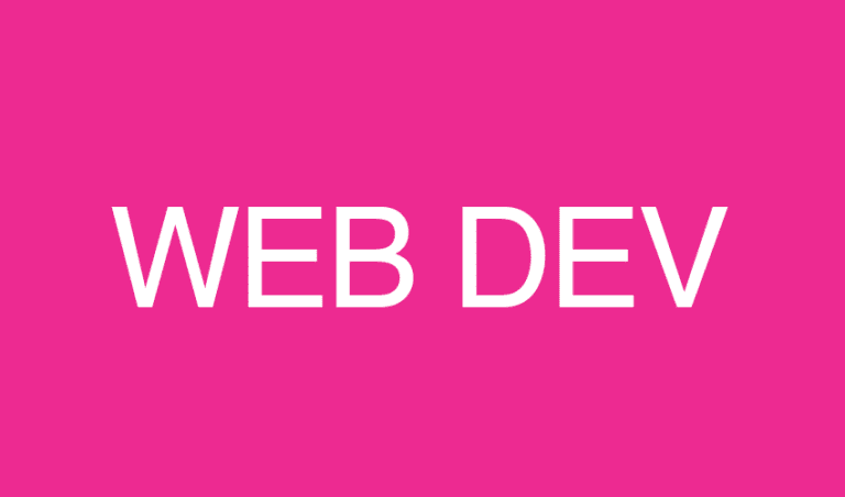 The Words Web Dev
